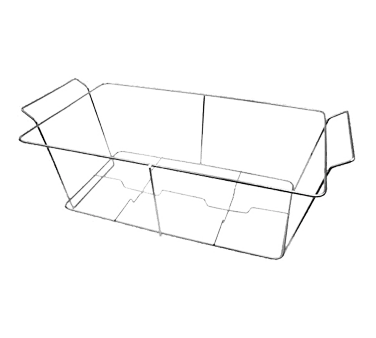 Thunder Group SLRCF511 Wire Stand, 22-3/4" X 12-1/4" X 9", For Full Size Aluminum Foil Tray, Dual-Sided Handles