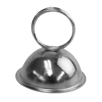 Thunder Group SLRMH003 Menu Clip, 3 Ring Wire Loop, Stainless Steel