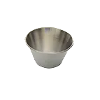 Thunder Group SLSA003 Sauce Cup, 3 Oz., 2-3/4" Dia X 1-3/10"H .4Mm Thick, stainless steel