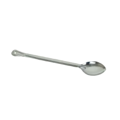 Thunder Group SLSBA018 Basting Spoon, 18" L, Solid, Flat Handle, Stainless Steel