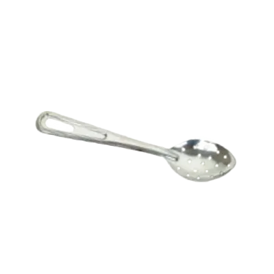 Thunder Group SLSBA113 Basting Spoon, 11" L, Perforated, Flat Handle, Stainless Steel