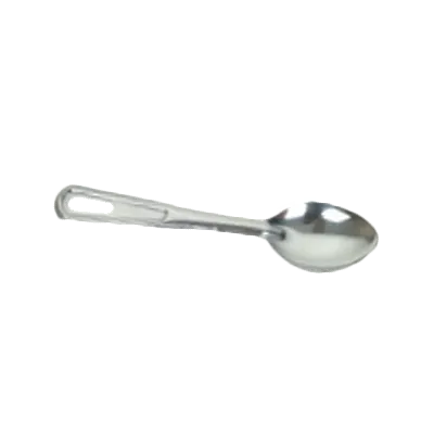 Thunder Group SLSBA211 Basting Spoon, 13" L, Solid, Flat Handle,S tainless Steel