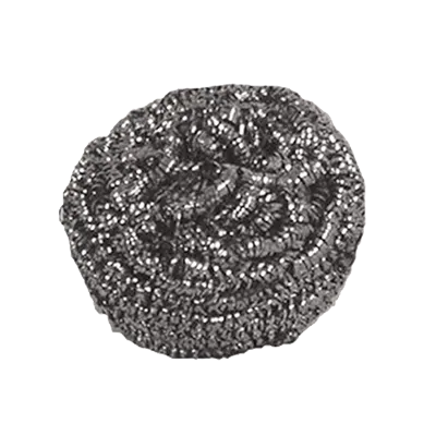 Thunder Group SLSC003 Scrubber Ball, 105g Stainless Steel, Heavy-Duty Cleaning Tool - 1 Dozen