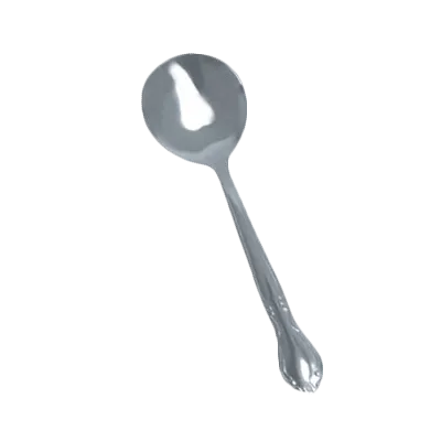 Thunder Group SLSF113 Bouillon Spoon, 6.1", 18/0 Stainless Steel, Bright Finish - Dozen