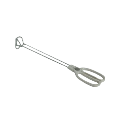 Thunder Group SLSR015 Scissor Tongs, 15"L, With Safety Handle, Stainless Steel
