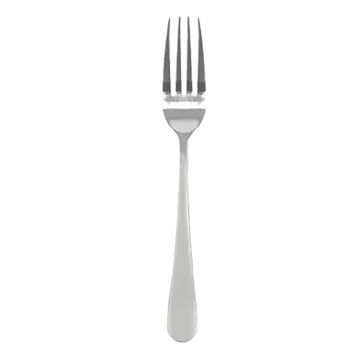 Thunder Group SLTE106 Dinner Fork, 7.48", Simple Line-Trimmed Handle, 18/0 Stainless Steel - Dozen