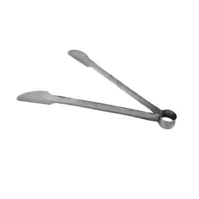 Thunder Group SLTG309 Hamburger Tongs, 9"L, Stainless Steel