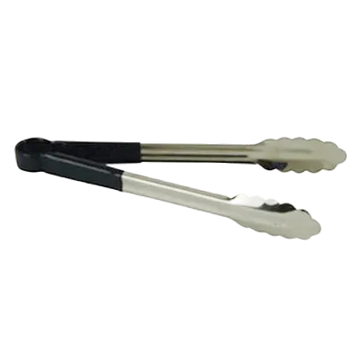Thunder Group SLTG812K Utility Tongs, 12" L, One-Piece, Non-Slip