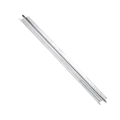 Thunder Group SLTHAB020 Adapter Bar – 20" Grooved Stainless Steel Accessory for Steam Table Pans