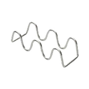 Thunder Group SLTR023W Taco Holder, 2-3 Compartments, Wire, Stainless Steel