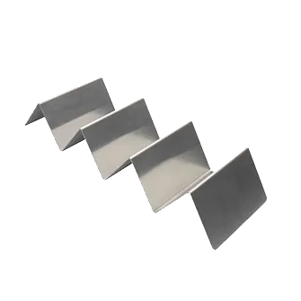 Thunder Group SLTR034F Taco Holder, 3-4 Compartments, Stainless Steel