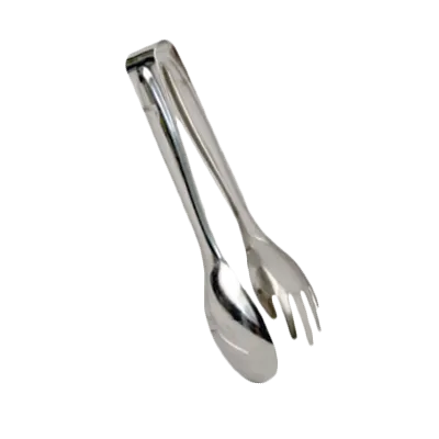 Thunder Group SLTTMN008 Tongs, 8"L, Fork And Spoon, One-Piece
