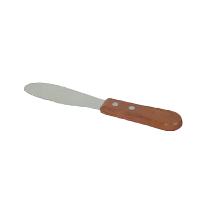 Thunder Group SLTWBS007 Sandwich Spreader, 7-7/8" O.A, 4" Serrated Blade, Rounded Tip