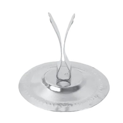 Thunder Group SLTWMH006 Menu/Card Clip, 6", Clip Style, Round Flat Base, stainless steel