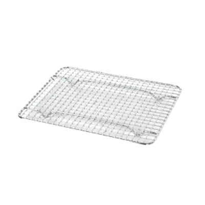 Thunder Group SLWG002 Wire Grate, 8" X 10" (1/2 Size Steam Pan), Footed, Chrome Plated