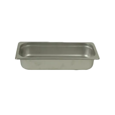 Thunder Group STPA2142 Steam Table Pan, 1/4 Size, 2-1/2" Deep, Anti-Jam, 18/8 Stainless Steel