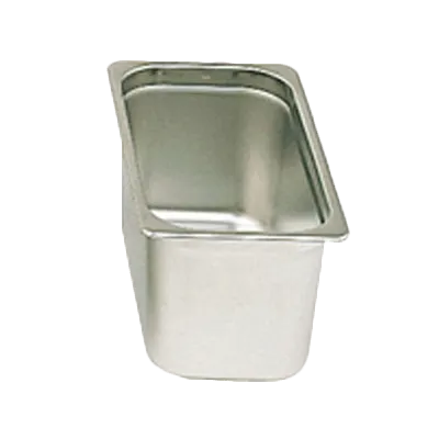Thunder Group STPA2146 Steam Table Pan, 1/4 Size, 6" Deep, Anti-Jam, 18/8 Stainless Steel