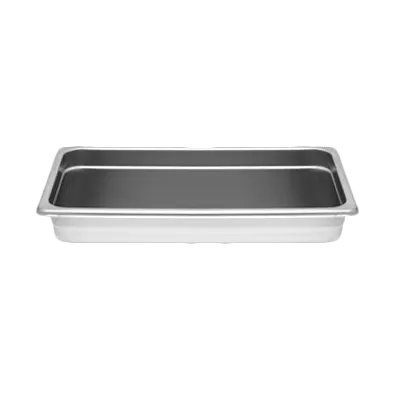 Thunder Group STPA3002 Steam Table Pan, Full Size, 2-1/2" Deep, Anti-Jam, 18/8 Stainless Steel