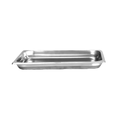 Thunder Group STPA3121 Steam Table Pan, 1/2 Size, 1-1/4" Deep, Anti-Jam, 18/8 Stainless Steel