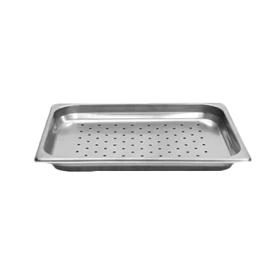 Thunder Group STPA3121PF Steam Table Pan, 1/2 Size, Perforated, 1-1/4" Deep, 18/8 Stainless Steel