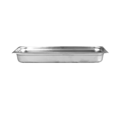 Thunder Group STPA3122L Steam Table Pan, 1/2 Size Long, 2-1/2" Deep, Anti-Jam, 18/8 Stainless Steel