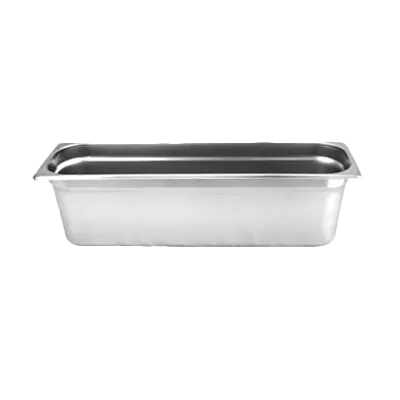 Thunder Group STPA3126L Steam Table Pan, 1/2 Size Long, 6" Deep, Anti-Jam, 18/8 Stainless Steel