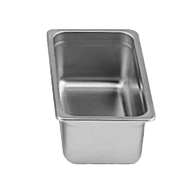 Thunder Group STPA3134 Steam Table Pan, 1/3 Size, 4" Deep, Anti-Jam, 18/8 Stainless Steel
