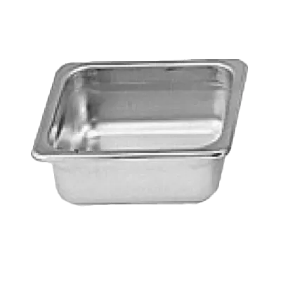 Thunder Group STPA3162 Steam Table Pan, 1/6 Size, 2-1/2" Deep, Anti-Jam, 18/8 Stainless Steel