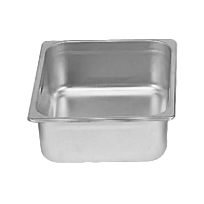 Thunder Group STPA3164 Steam Table Pan, 1/6 Size, 4" Deep, Anti-Jam, 18/8 Stainless Steel
