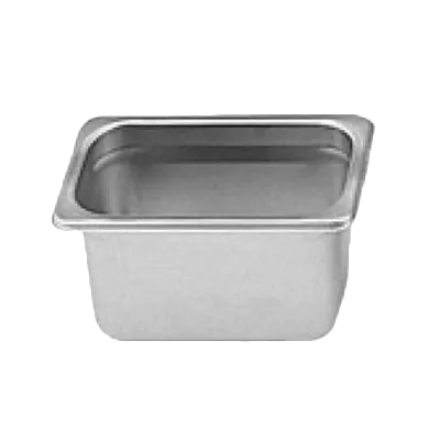 Thunder Group STPA3194 Steam Table Pan, 1/9 Size, 4" Deep, Anti-Jam, 18/8 Stainless Steel