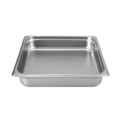 Thunder Group STPA3232 Steam Table Pan, 2/3 Size, 2-1/2" Deep, Anti-Jam, 18/8 Stainless Steel