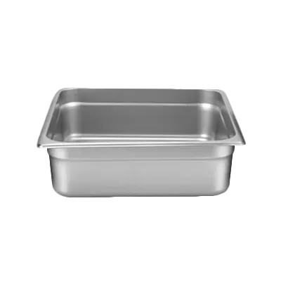 Thunder Group STPA3234 Steam Table Pan, 2/3 Size, 4" Deep, Anti-Jam, 18/8 Stainless Steel