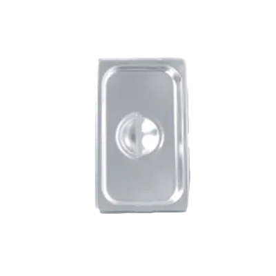 Thunder Group STPA5130C Steam Table Pan Cover, 1/3 Size, Solid With Handle, Reinforced Corners