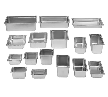 Thunder Group STPA5160CS Steam Table Pan Cover, 1/6 Size, Slotted With Handle, Reinforced Corners