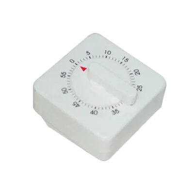 Thunder Group TIM-60 Mechanical Timer, 60-Minute, Long Ring, Blister Card Packaging