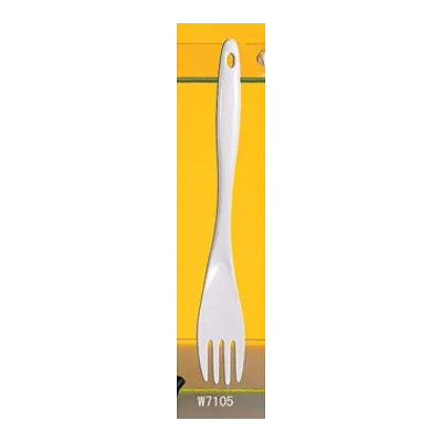 Thunder Group W7105 White Salad Serving Fork, 12"L, Break-Resistant, Dishwasher Safe - Dozen