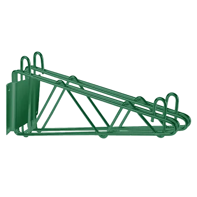 Thunder Group WBEP224 Double Wall Bracket, 24"D, Epoxy Coated, Green, NSF
