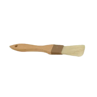 Thunder Group WDPB002 Pastry Brush, 1-1/2" Wide, Flat, Sterilized And Bleached