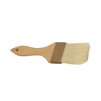 Thunder Group WDPB003 Pastry Brush, 2" Wide, Flat, Sterilized And Bleached