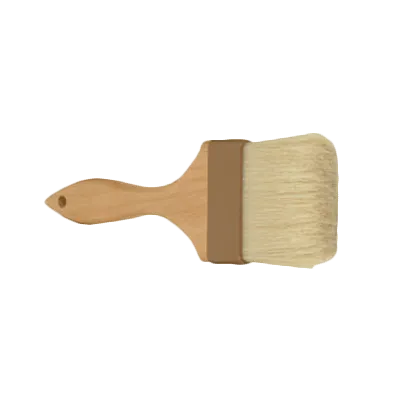 Thunder Group WDPB004 Pastry Brush, 3" Wide, Flat, Sterilized And Bleached