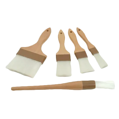Thunder Group WDPB004N Pastry Brush, 3" Wide, Flat, Sterilized Nylon Bristles