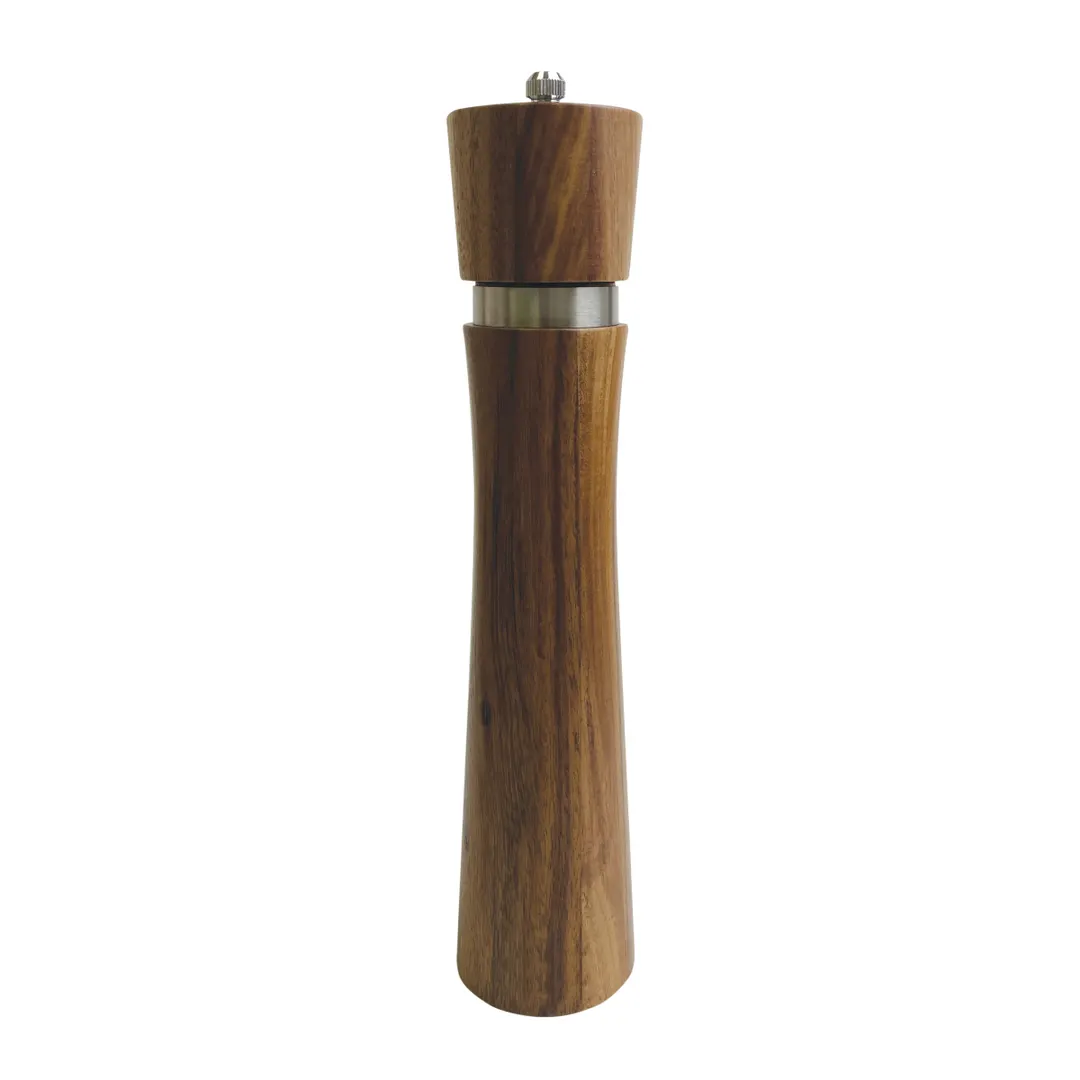 Thunder Group WDPM210 Acacia Wood Pepper Mill, 10"H