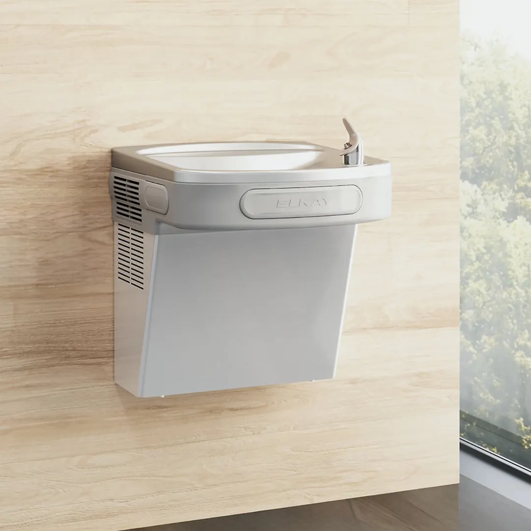 Elkay EZSG8S 19" Wall Mount ADA Cooler Non-filtered Refrigerated - Stainless / 8 GPH 