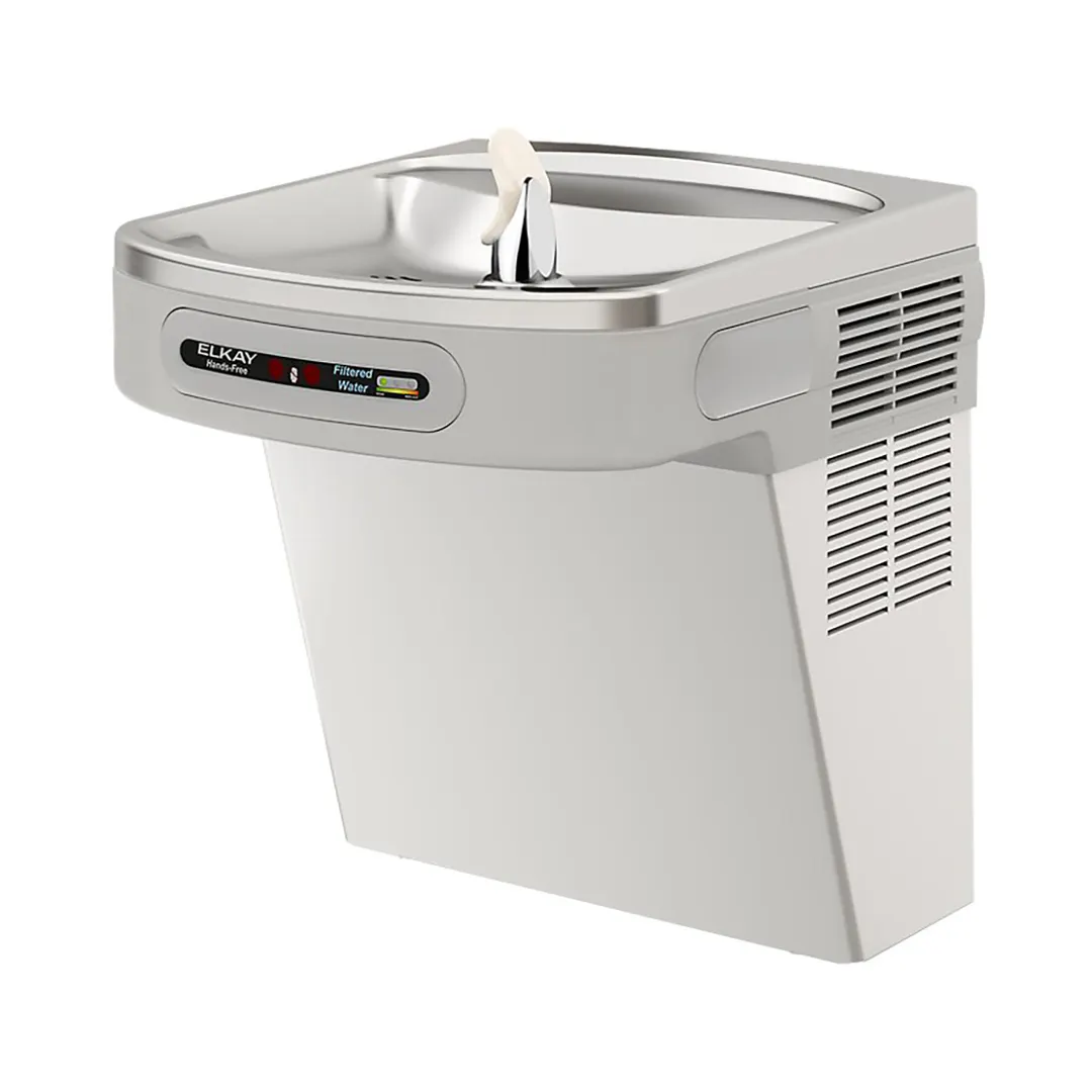 Elkay LZO8S Wall Mount ADA Water Cooler, Filtered - Refrigerated / Stainless - 8 GPH / Hands-Free