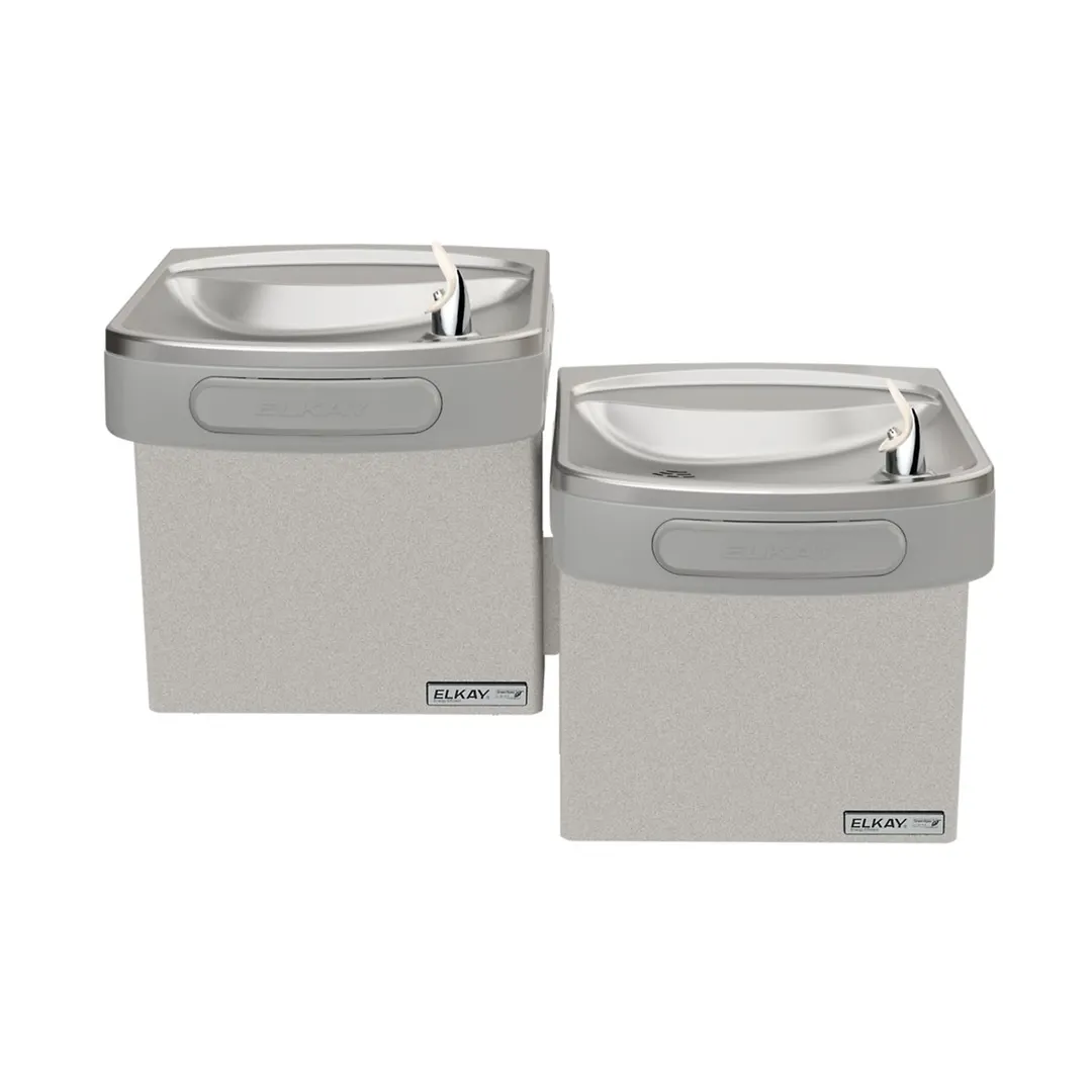 Elkay LZSTLG8LC 36" Wall Mount Bi-level Versatile ADA Cooler, Filtered / Refrigerated - Light Gray
