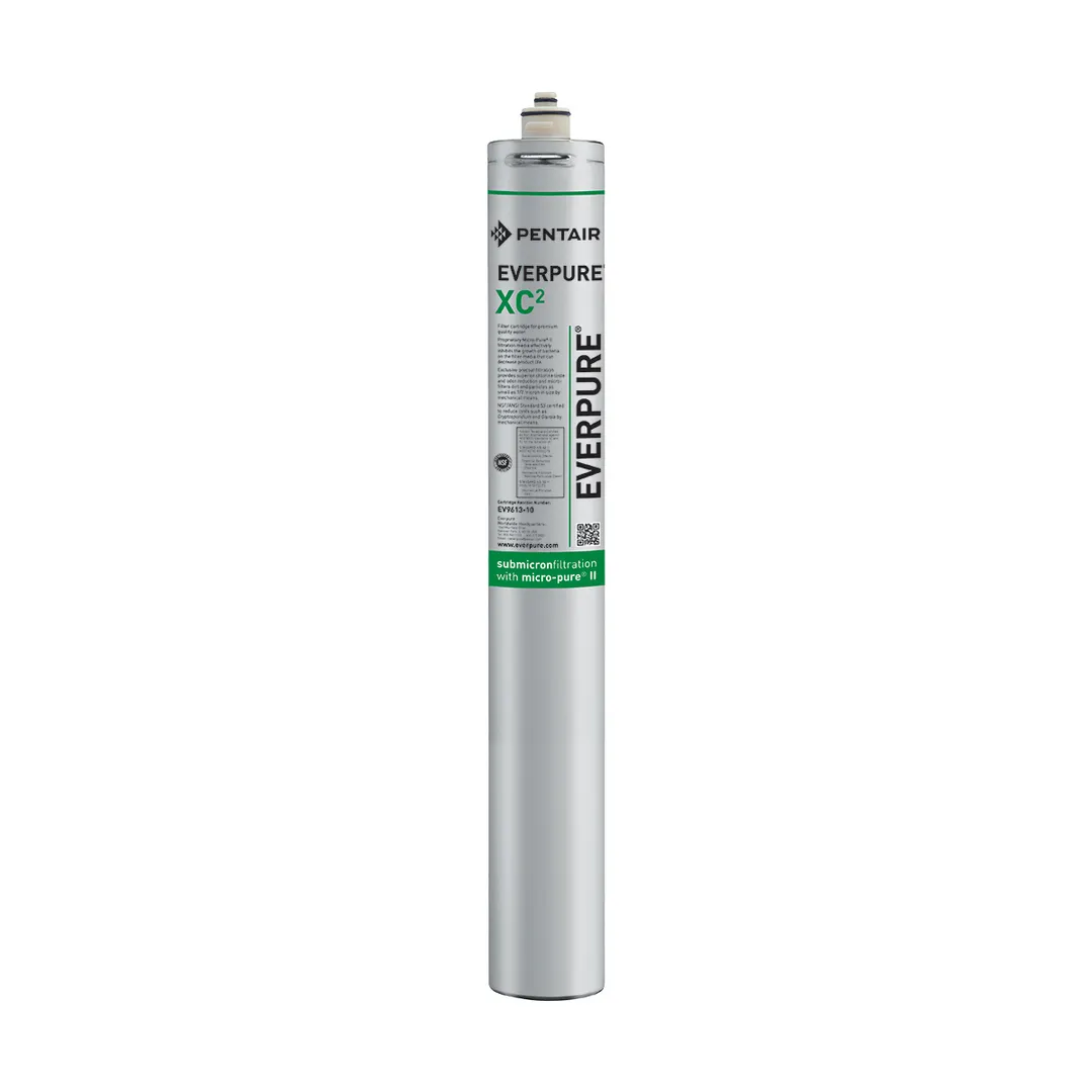 Everpure EV961310 Xc² Water Filter Cartridge with 0.5 Micron and 1.67 GPM, 9,000 Gallons