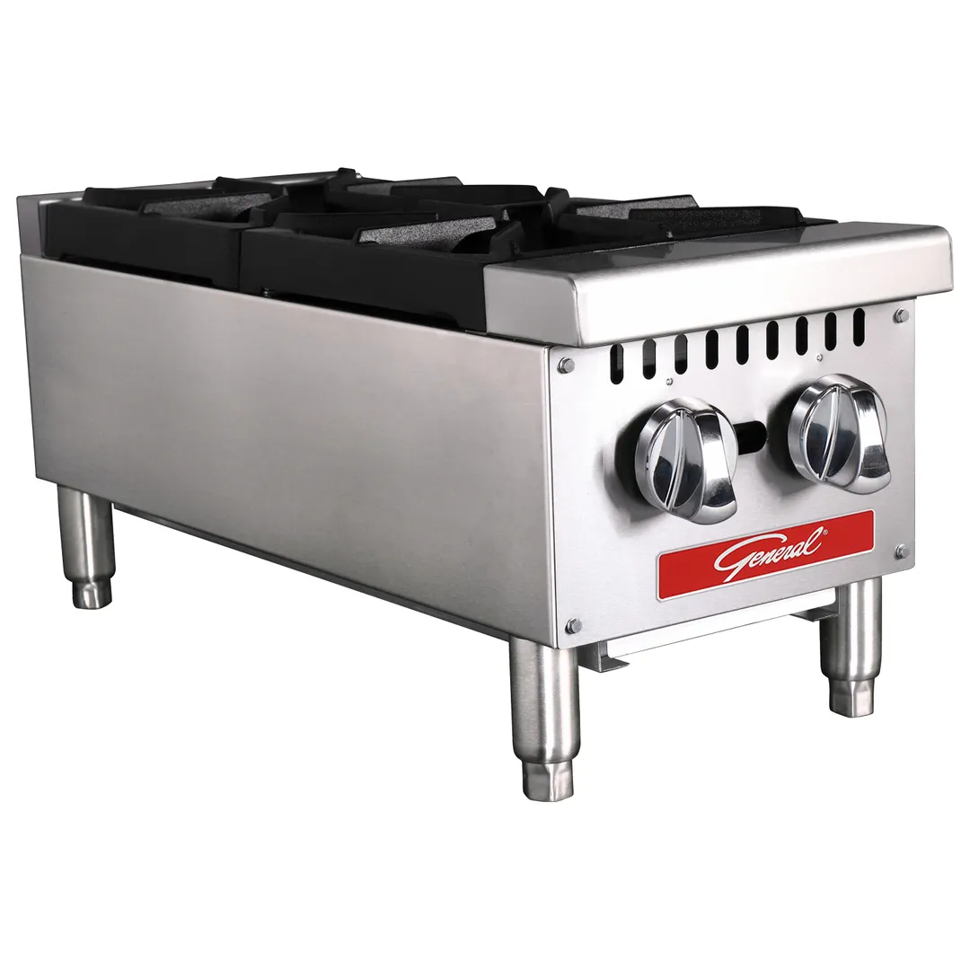 General GCHP-12-2NGS Gas Countertop Hotplate