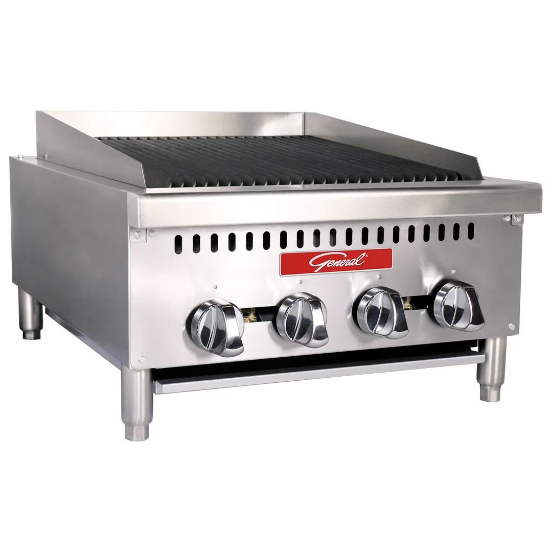 General GCRB-24NGS Countertop Gas Charbroiler