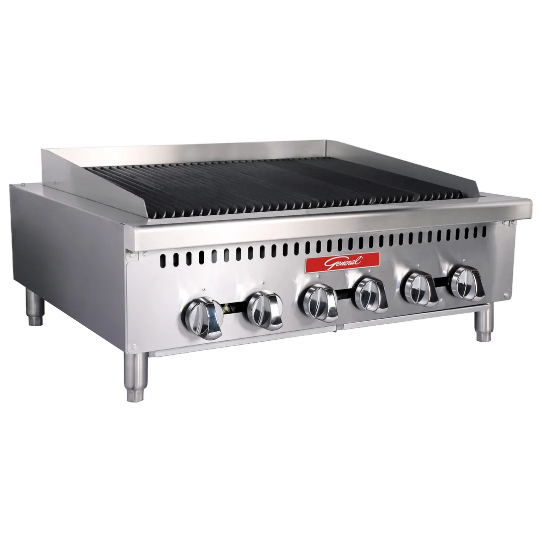 General GCRB-36NGS Countertop Gas Charbroiler