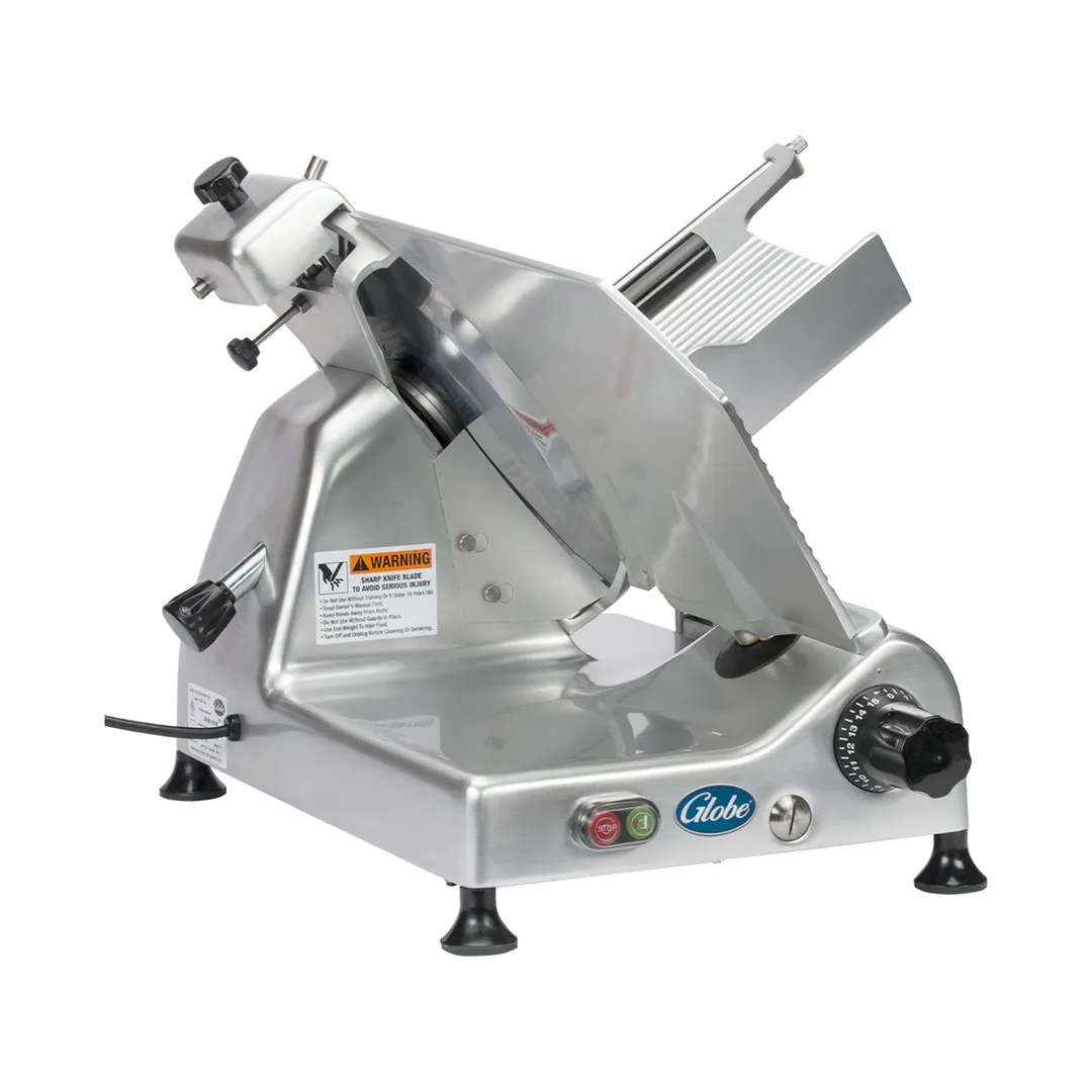 Globe G14 G-Series 14" Medium-Duty Manual Meat Slicer, Belt-Driven, 1/2 HP
